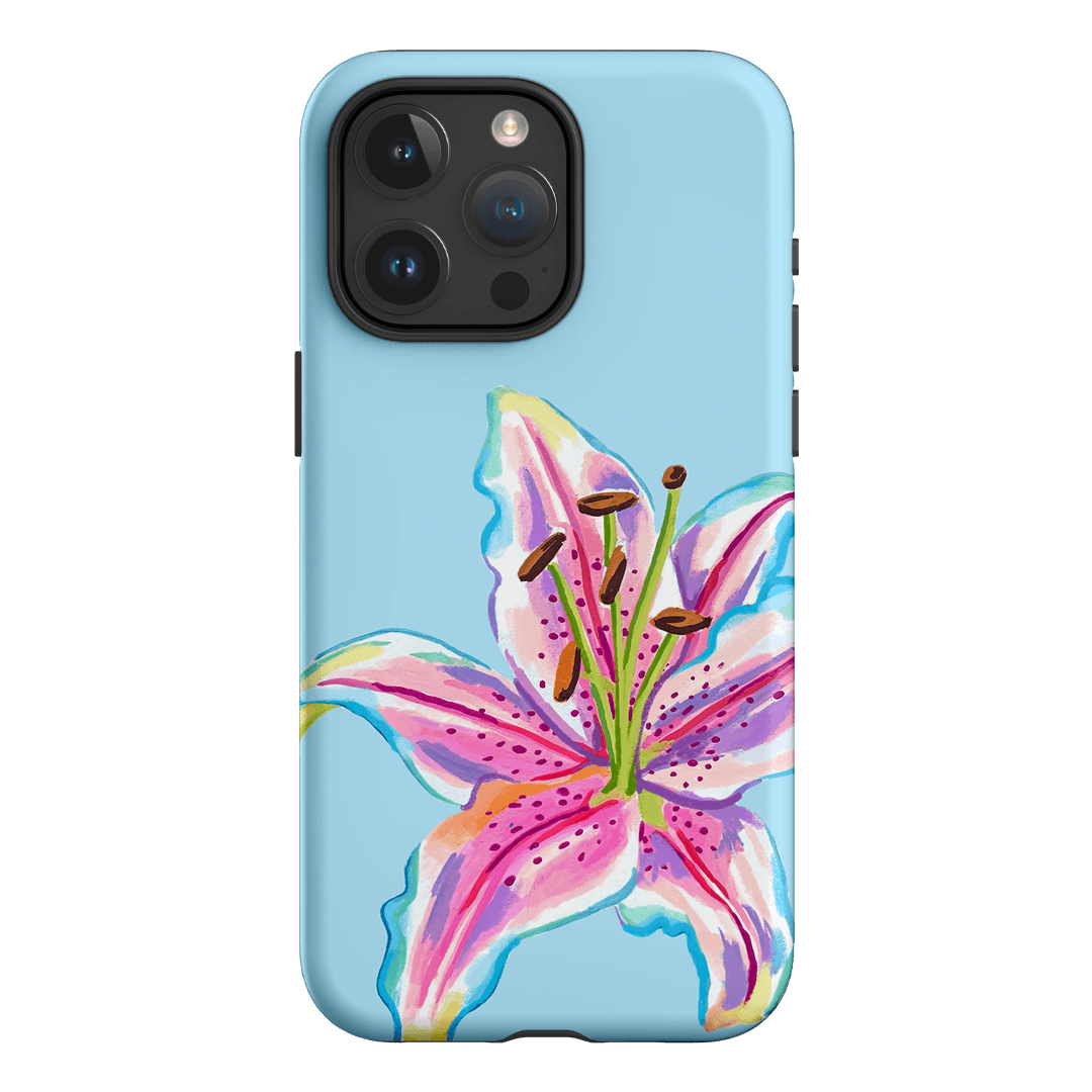 Sky Lily Printed Phone Cases iPhone 15 Pro Max / Armoured by Femke Studio - The Dairy