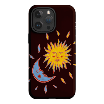 Sun & Moon Plum Printed Phone Cases iPhone 15 Pro Max / Armoured by BG. Studio - The Dairy