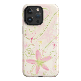 Swirl Pink Printed Phone Cases iPhone 15 Pro Max / Armoured by Kayla Carr - The Dairy