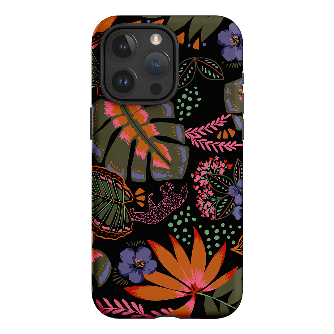 Jungle Leopard Printed Phone Cases iPhone 15 Pro Max / Armoured by Charlie Taylor - The Dairy