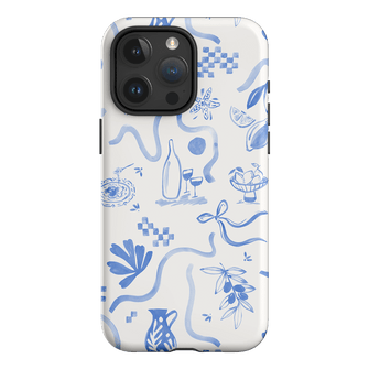 Mediterranean Wave Printed Phone Cases iPhone 15 Pro Max / Armoured by Charlie Taylor - The Dairy