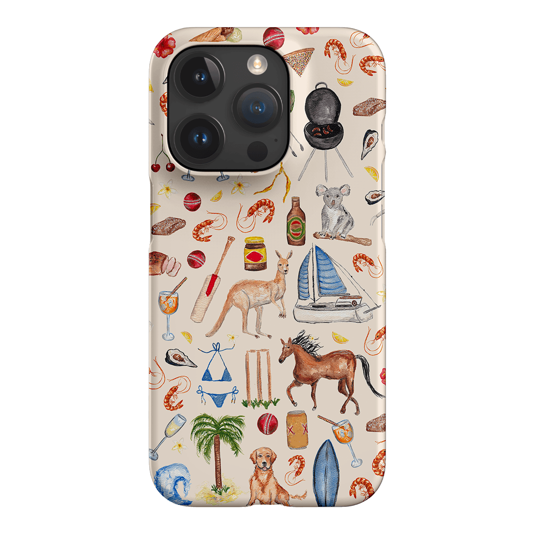 Aussie Icons Printed Phone Cases iPhone 15 Pro / Snap by BG. Studio - The Dairy