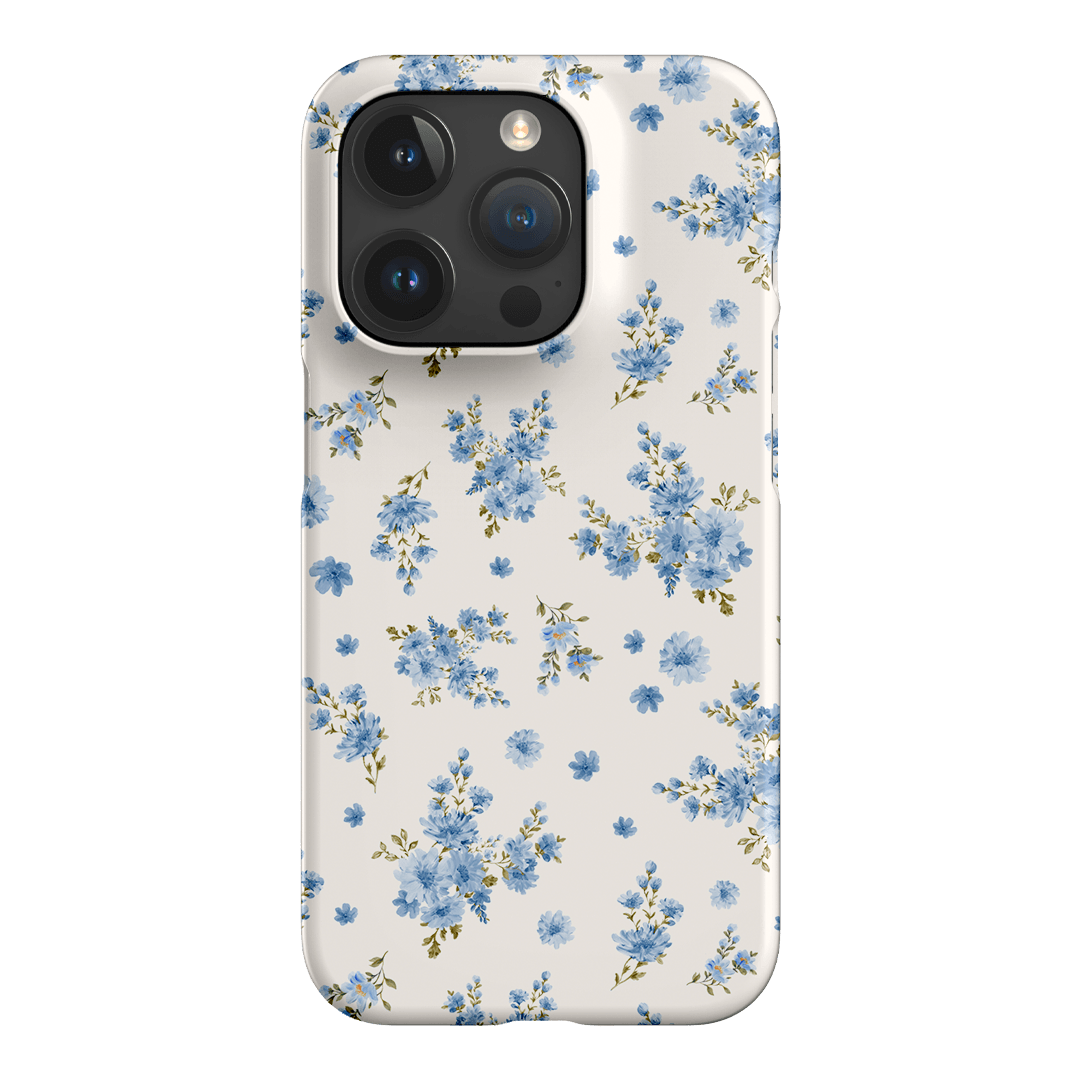 Blue Meadow Printed Phone Cases iPhone 15 Pro / Snap by Kasiags Art - The Dairy