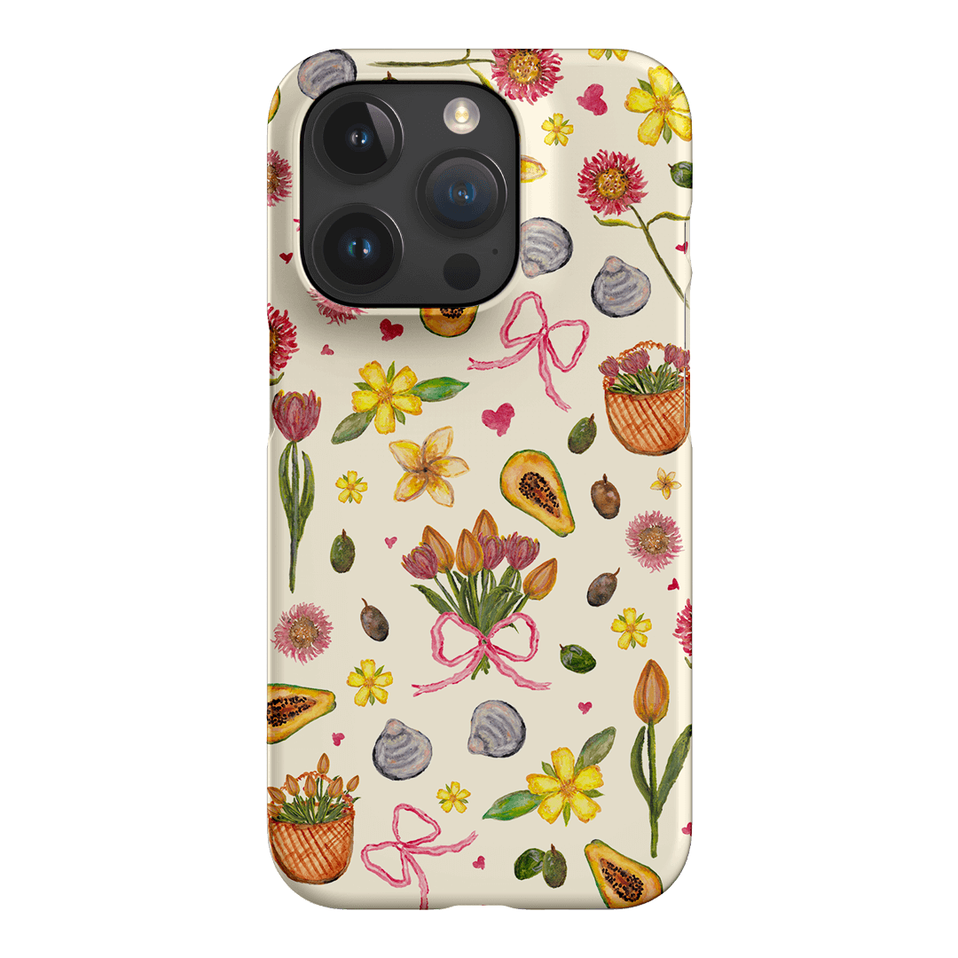 Bouquets & Bows Printed Phone Cases iPhone 15 Pro / Snap by BG. Studio - The Dairy
