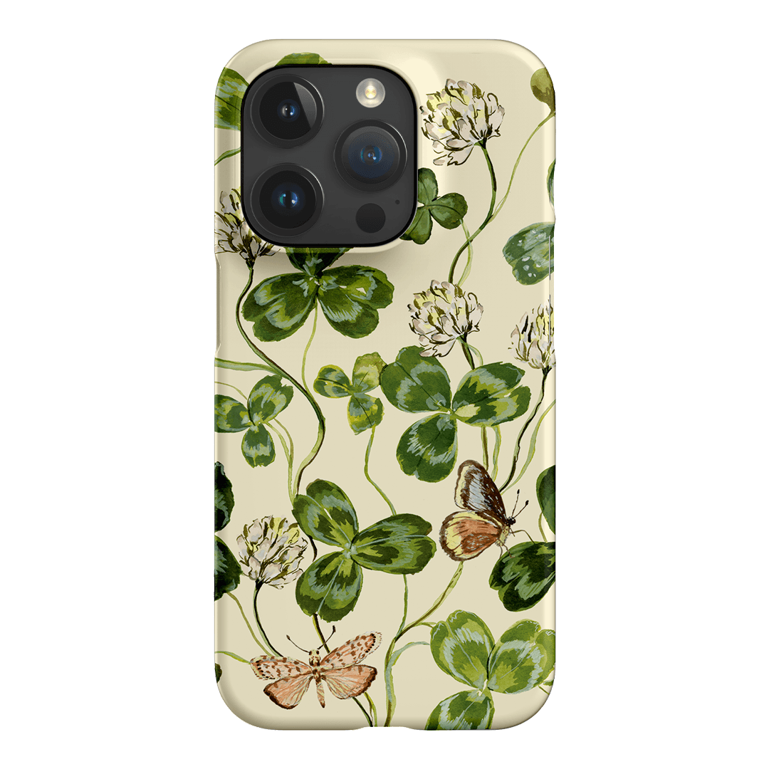 Clover & Butterflies Printed Phone Cases iPhone 15 Pro / Snap by Ellie Mae - The Dairy