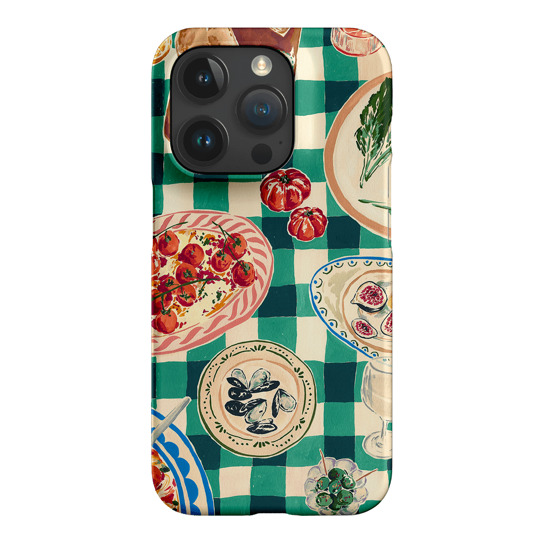 Evening Alfresco Printed Phone Cases iPhone 15 Pro / Snap by Charlie Taylor - The Dairy