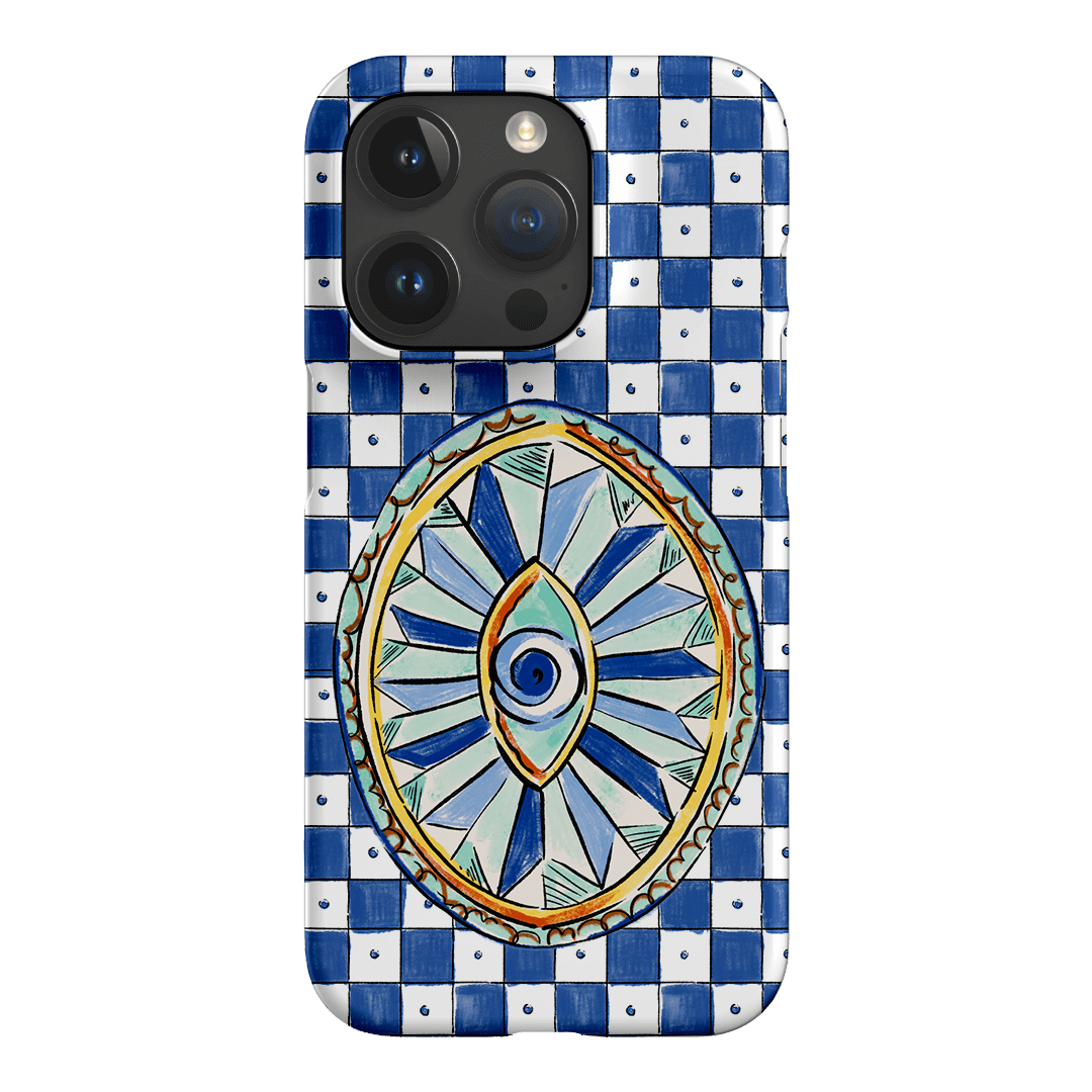 Evil Eye Printed Phone Cases iPhone 15 Pro / Snap by Fenton & Fenton - The Dairy