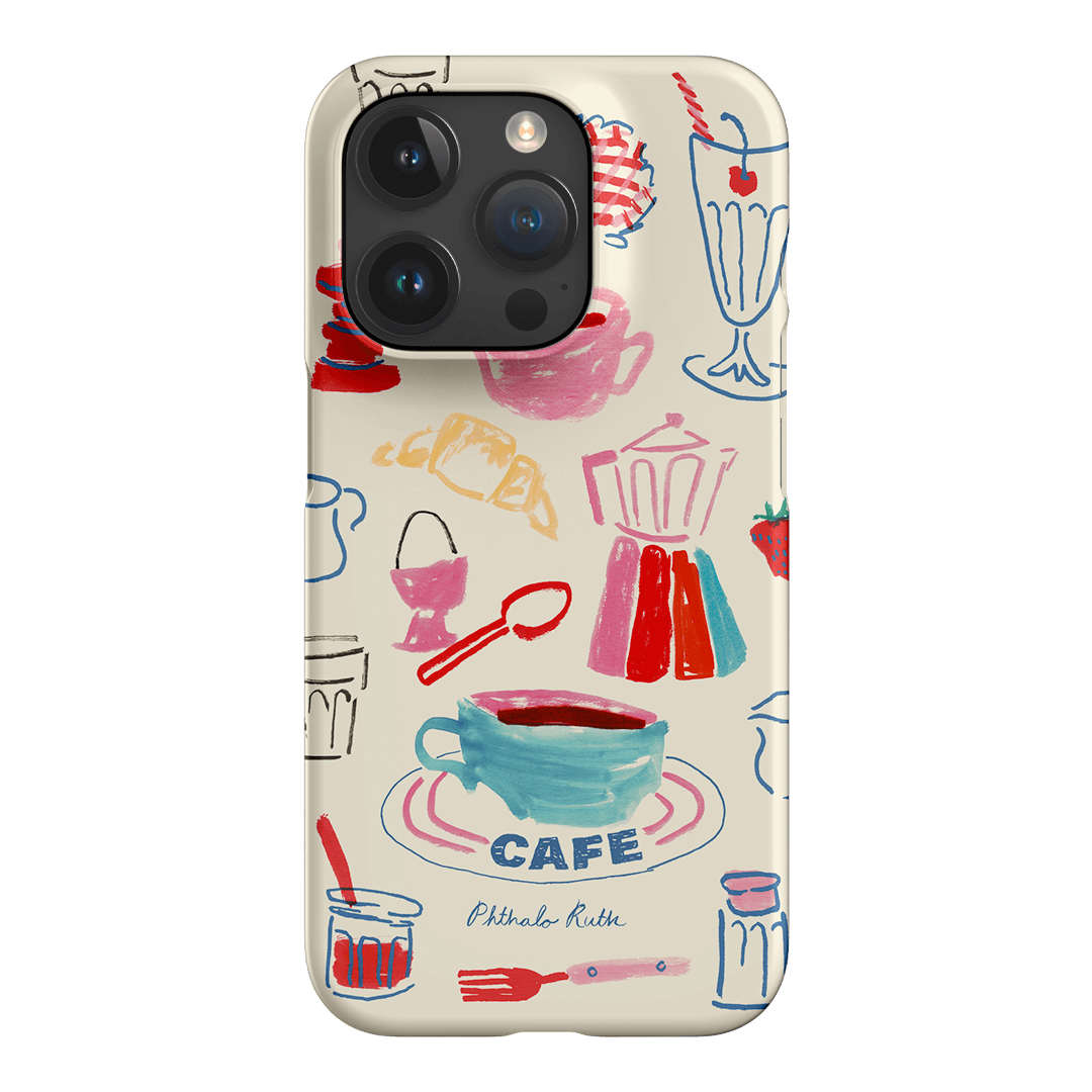 Home Cafe Printed Phone Cases iPhone 15 Pro / Snap by Phthalo Ruth - The Dairy