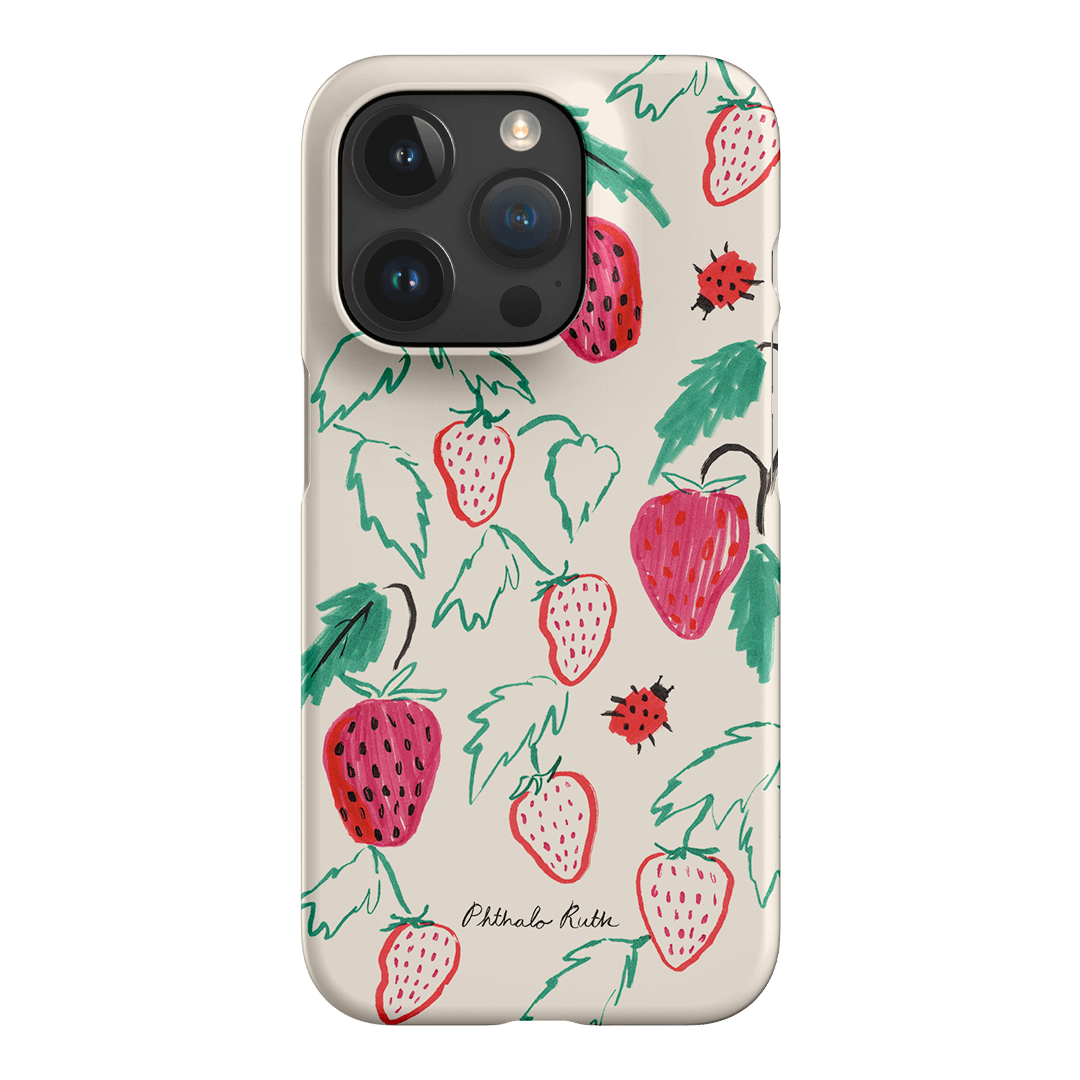 Ladybug Hour Printed Phone Cases iPhone 15 Pro / Snap by Phthalo Ruth - The Dairy