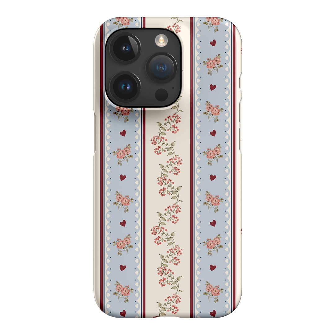 Pastel Stripe Printed Phone Cases iPhone 15 Pro / Snap by Kasiags Art - The Dairy