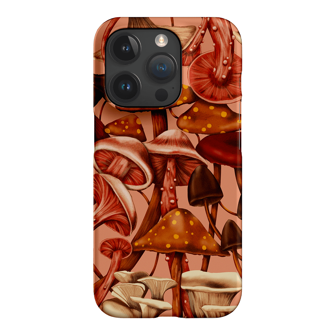 Shrooms Printed Phone Cases iPhone 15 Pro / Snap by Kelly Thompson - The Dairy