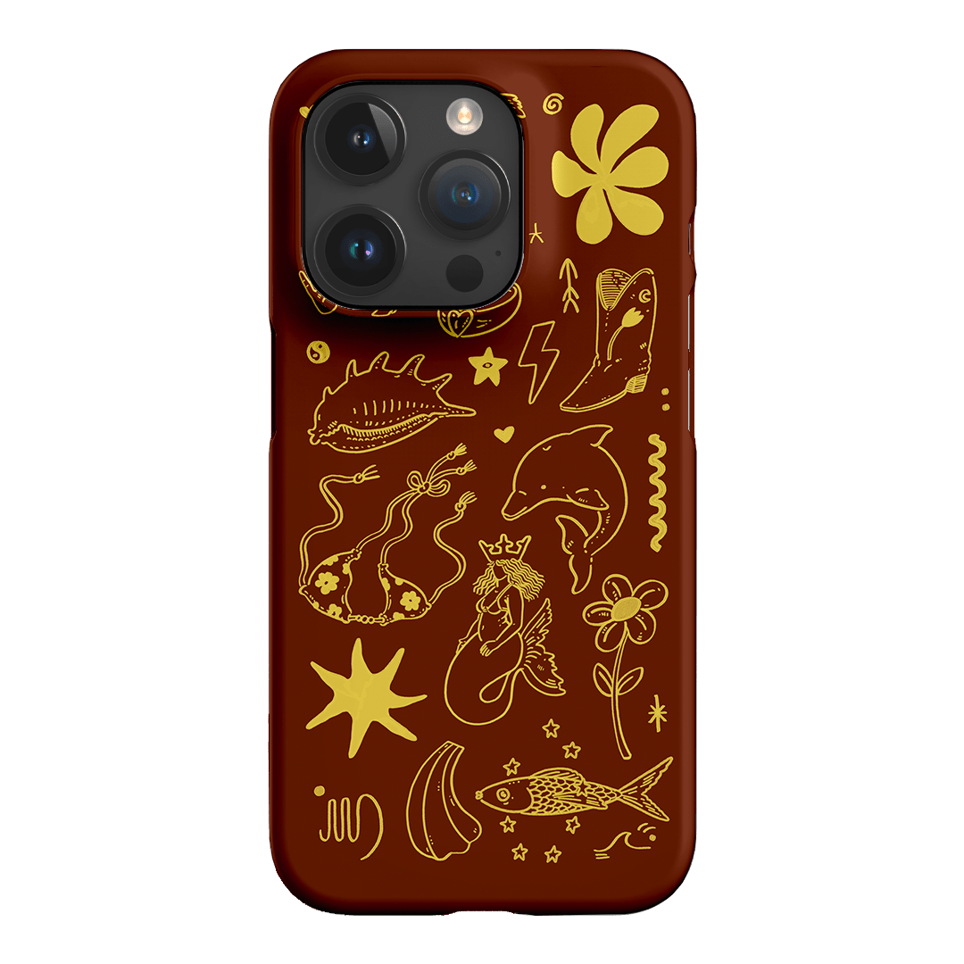 Spiced Cowboy Chocolate Printed Phone Cases iPhone 15 Pro / Snap by Easty Beasty - The Dairy