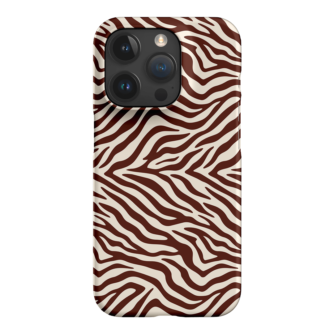 Zebra Toast Printed Phone Cases iPhone 15 Pro / Snap by The Dairy - The Dairy