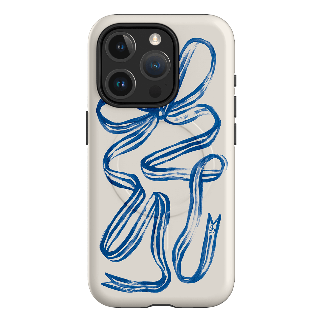 Bowerbird Ribbon Printed Phone Cases iPhone 15 Pro / Armoured MagSafe by Jasmine Dowling - The Dairy