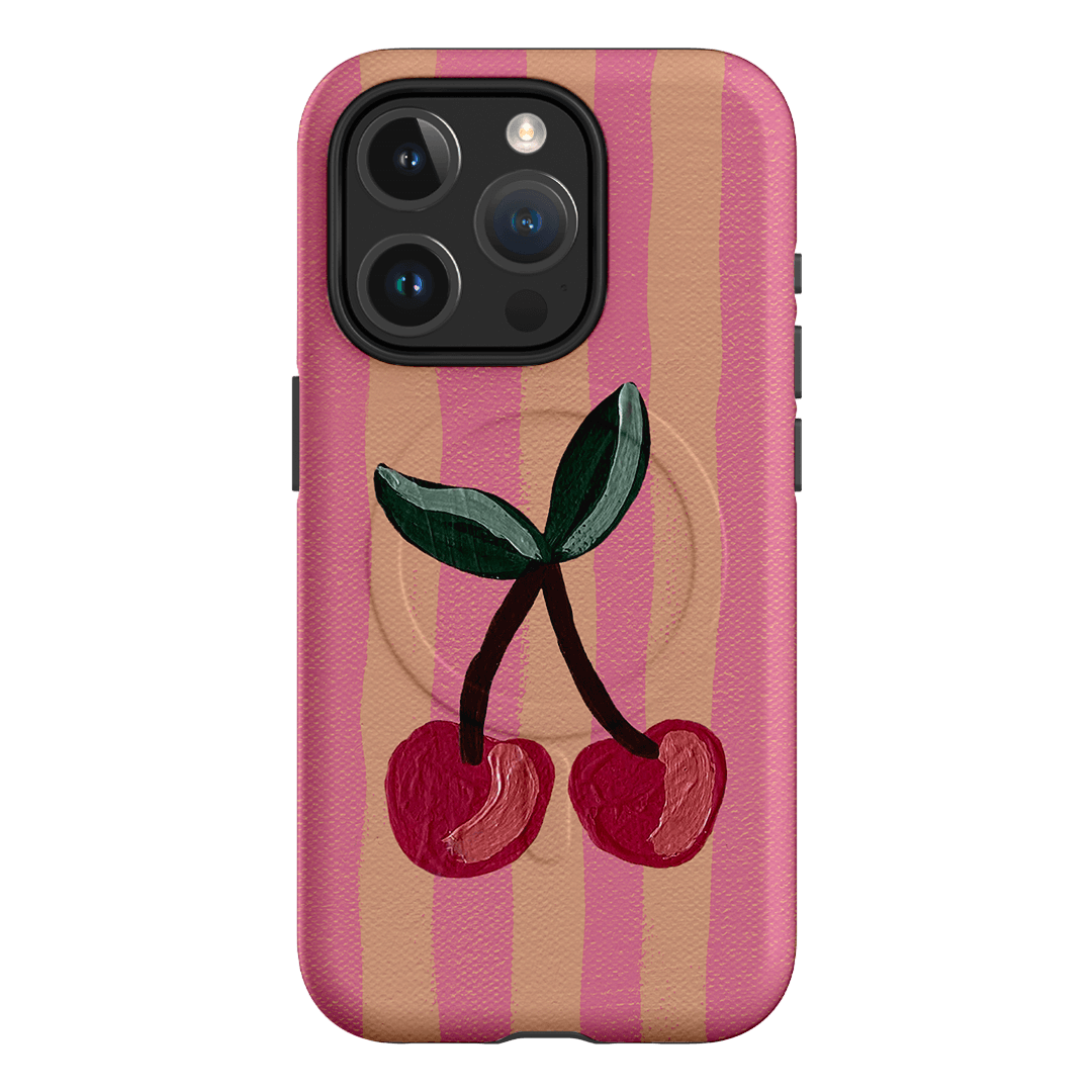 Cherry On Top Printed Phone Cases iPhone 15 Pro / Armoured MagSafe by Amy Gibbs - The Dairy