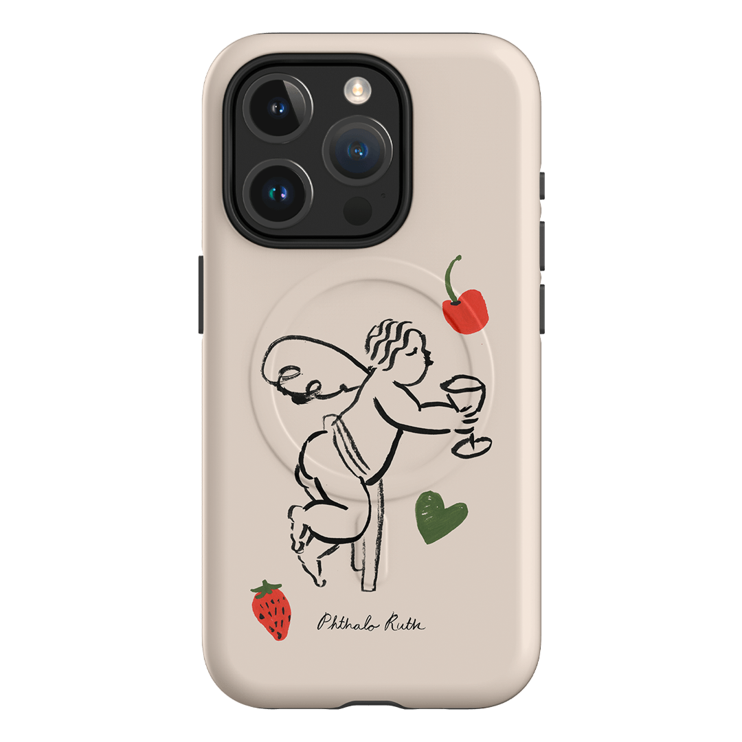 Cherub Printed Phone Cases iPhone 15 Pro / Armoured MagSafe by Phthalo Ruth - The Dairy