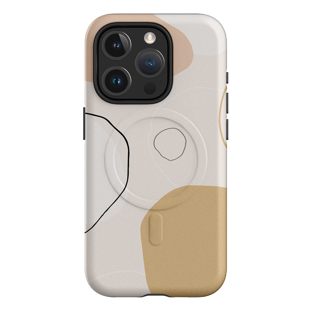 Clay Lines Printed Phone Cases iPhone 15 Pro / Armoured MagSafe by Cass Deller - The Dairy