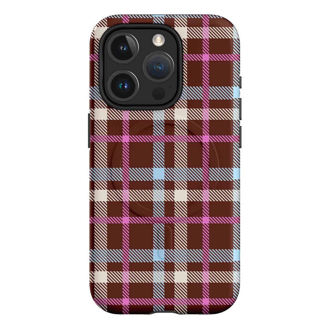 Confetti Plaid Printed Phone Cases iPhone 15 Pro / Armoured MagSafe by The Dairy - The Dairy
