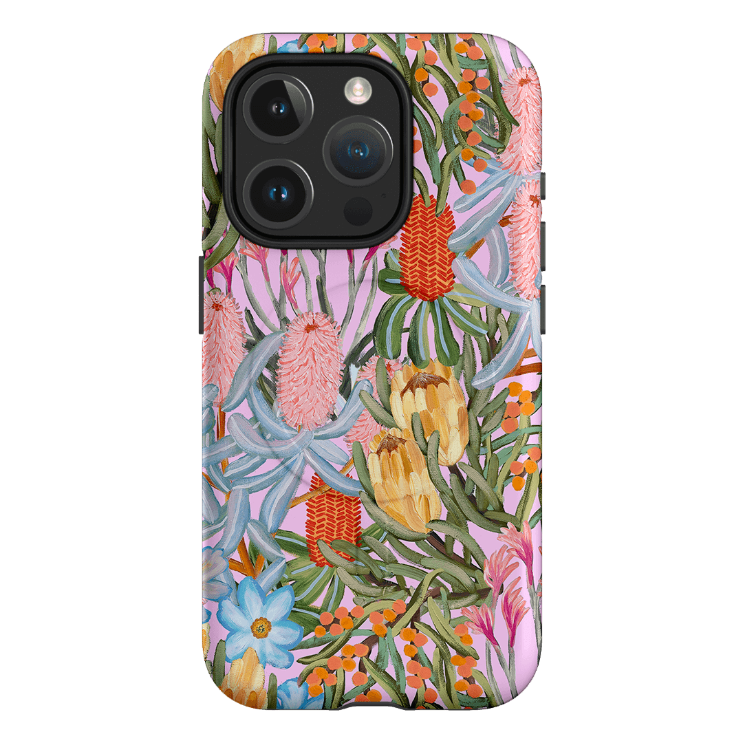 Floral Sorbet Printed Phone Cases iPhone 15 Pro / Armoured MagSafe by Amy Gibbs - The Dairy