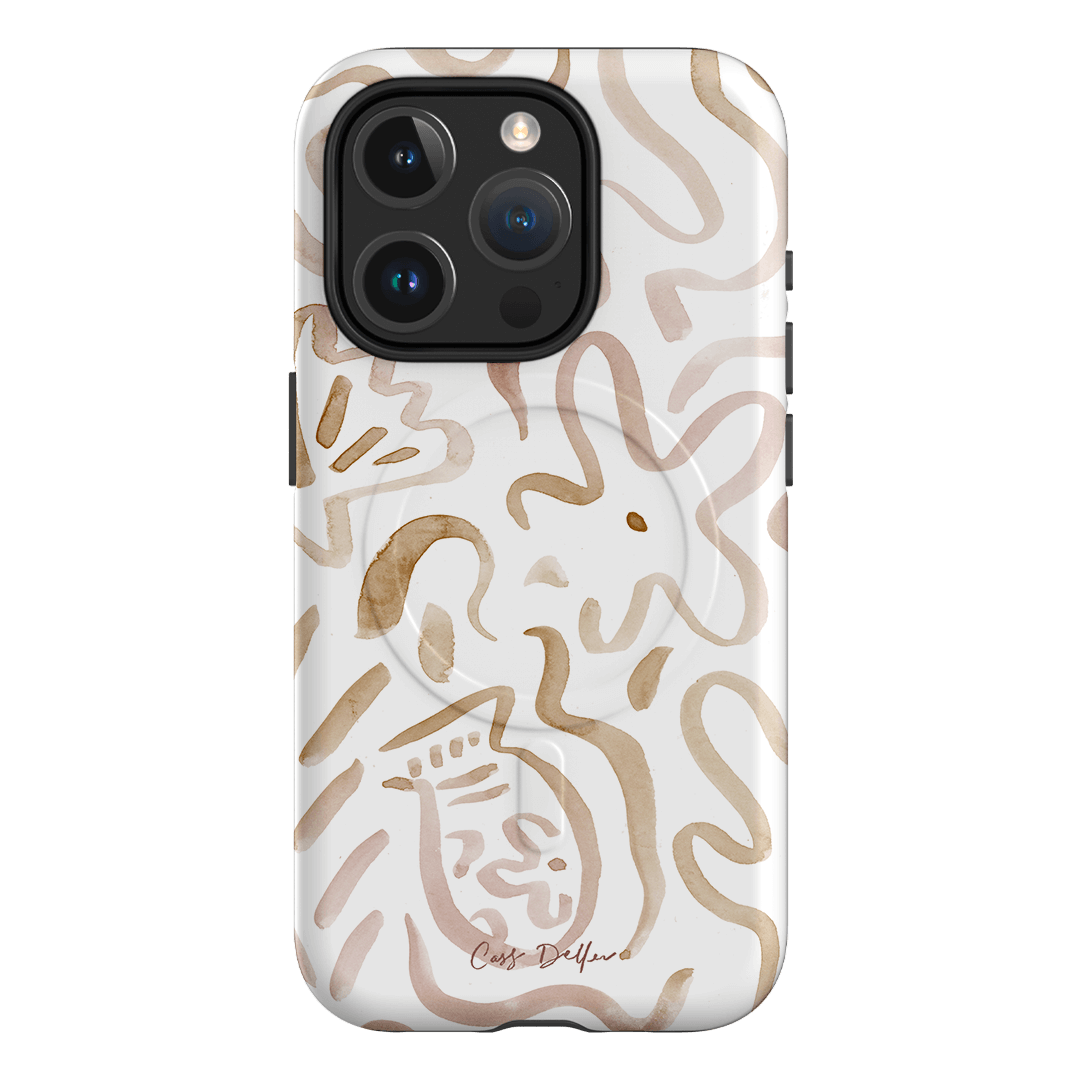 Flow Printed Phone Cases iPhone 15 Pro / Armoured MagSafe by Cass Deller - The Dairy