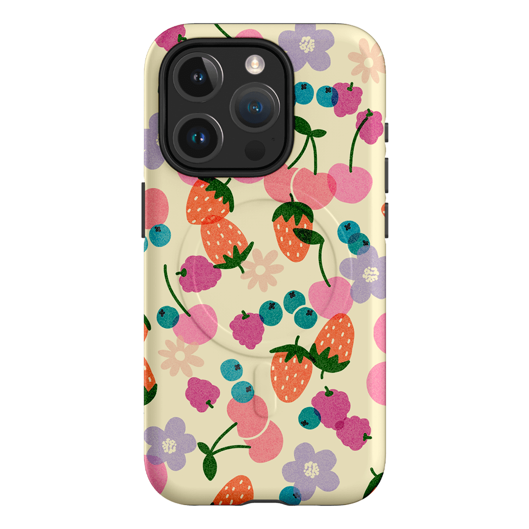 Fruitbowl Printed Phone Cases iPhone 15 Pro / Armoured MagSafe by Amy Gibbs - The Dairy