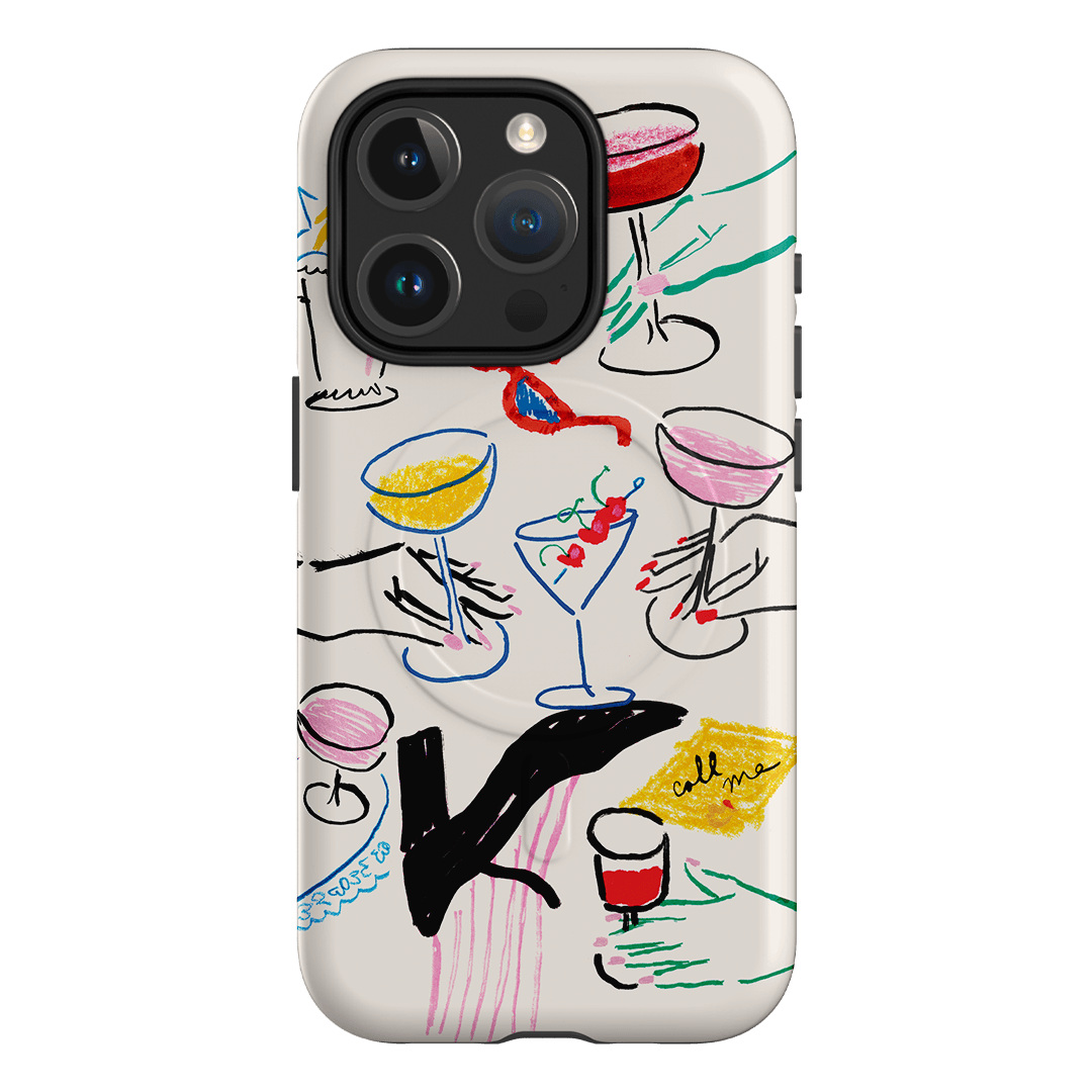 Girls Night Out Printed Phone Cases iPhone 15 Pro / Armoured MagSafe by Phthalo Ruth - The Dairy