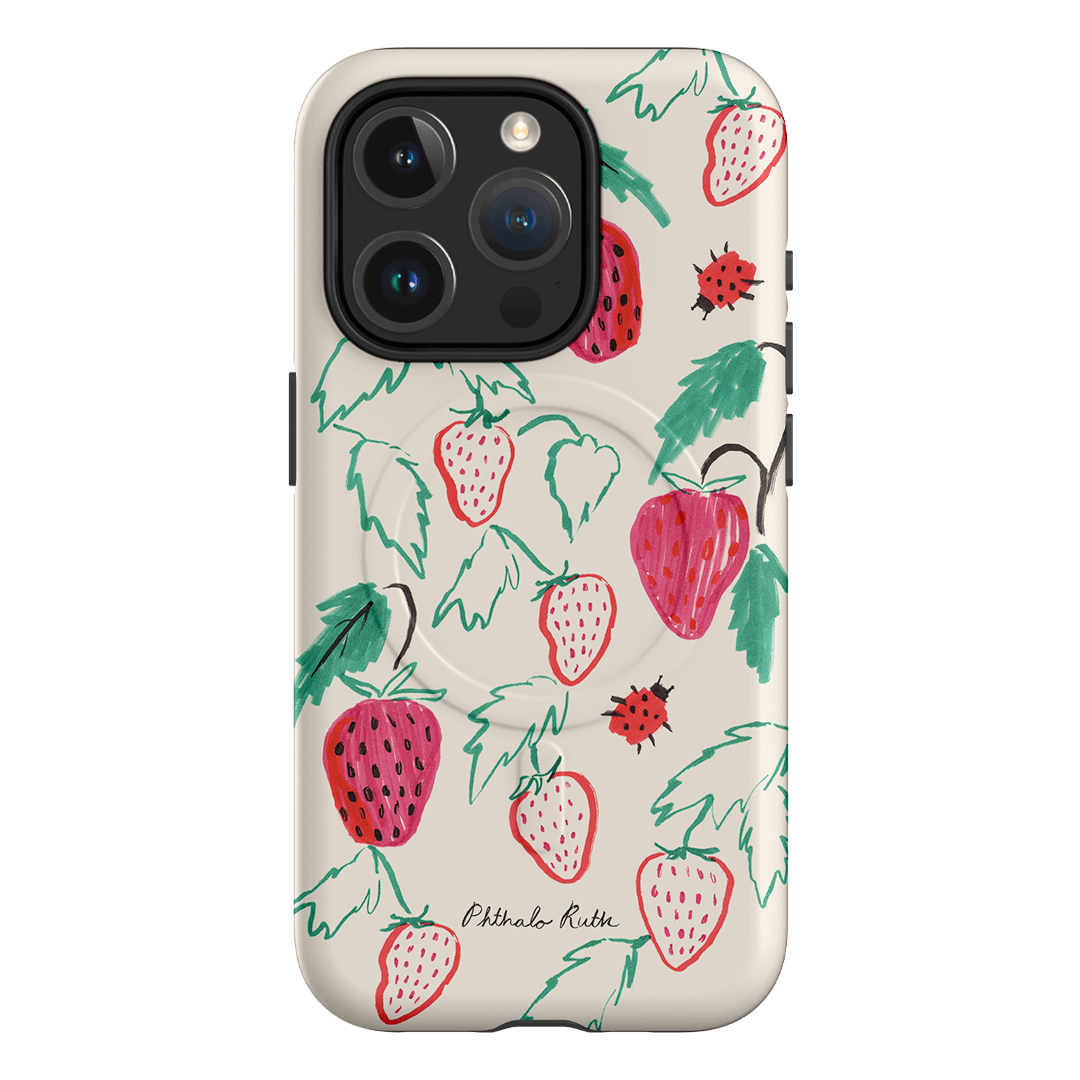 Ladybug Hour Printed Phone Cases iPhone 15 Pro / Armoured MagSafe by Phthalo Ruth - The Dairy