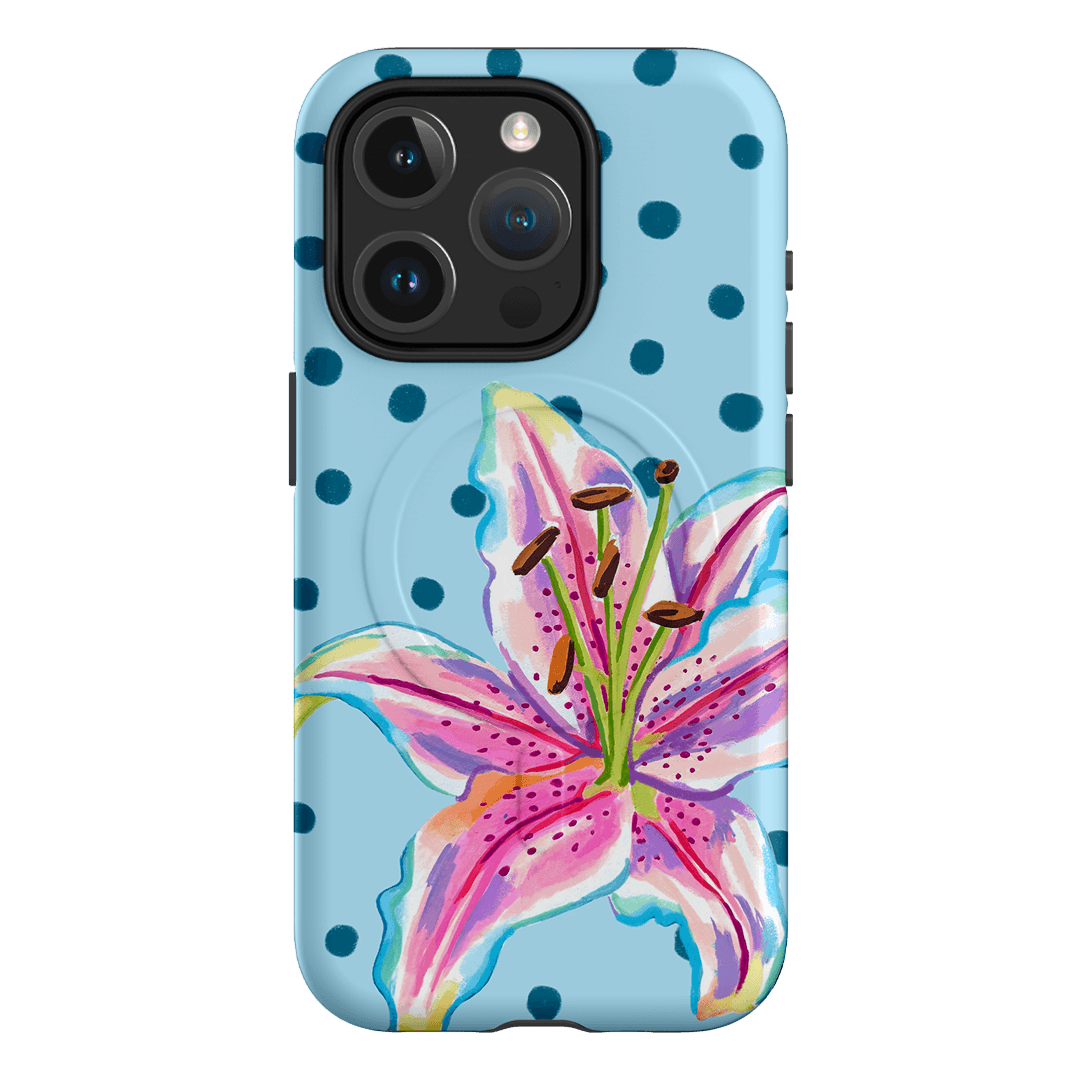 Lily Confetti Printed Phone Cases iPhone 15 Pro / Armoured MagSafe by Femke Studio - The Dairy