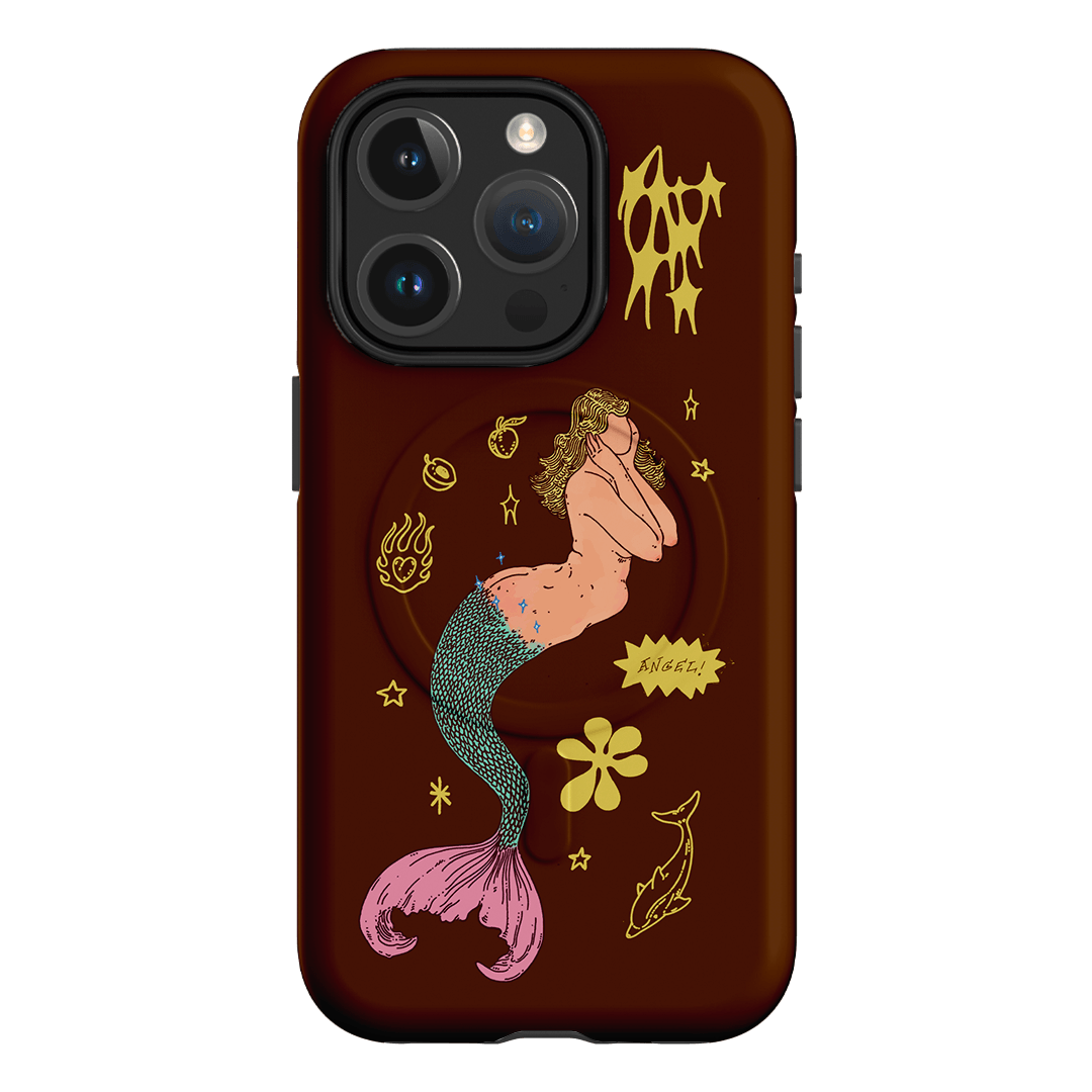 Mimi Chocolate Printed Phone Cases iPhone 15 Pro / Armoured MagSafe by Easty Beasty - The Dairy
