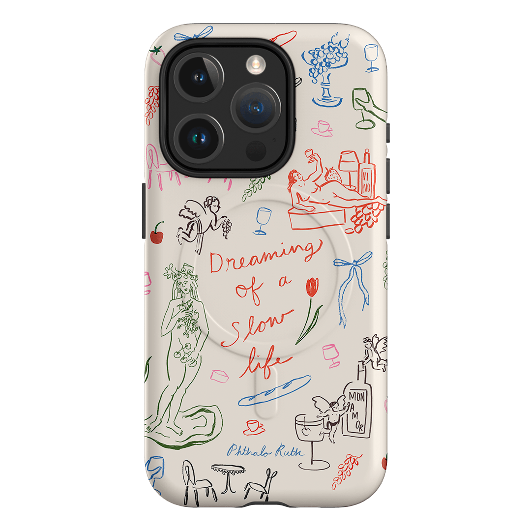 Muse Dreams Printed Phone Cases iPhone 15 Pro / Armoured MagSafe by Phthalo Ruth - The Dairy