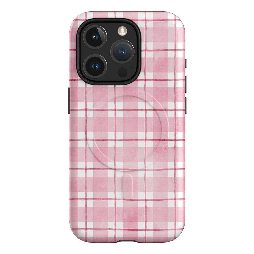 Musk Checker Printed Phone Cases iPhone 15 Pro / Armoured MagSafe by Oak Meadow - The Dairy