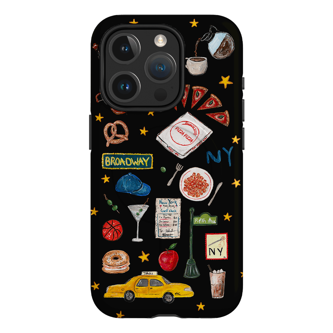 NYC Noir Printed Phone Cases iPhone 15 Pro / Armoured MagSafe by BG. Studio - The Dairy