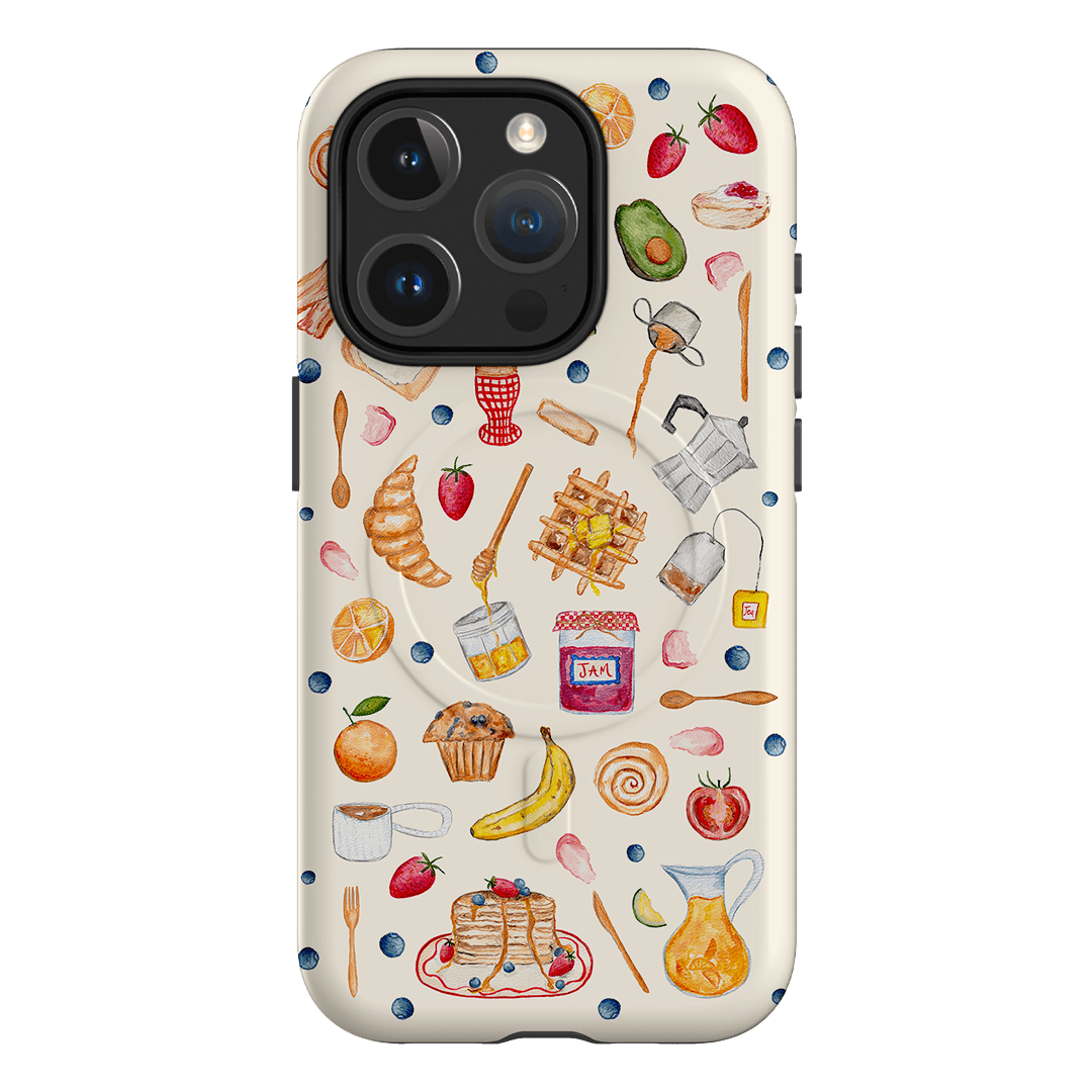 Sunday Breakfast Printed Phone Cases iPhone 15 Pro / Armoured MagSafe by BG. Studio - The Dairy