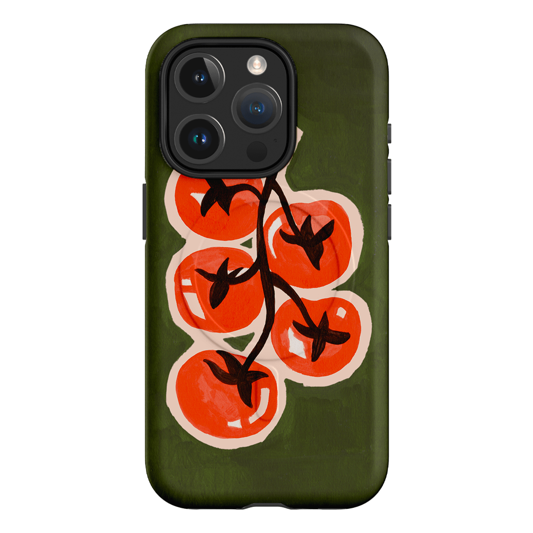 Tomatoes Printed Phone Cases iPhone 15 Pro / Armoured MagSafe by Studio Bon - The Dairy