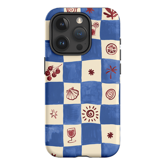 Afternoon Mezze Cornflower Printed Phone Cases iPhone 15 Pro / Armoured by Charlie Taylor - The Dairy