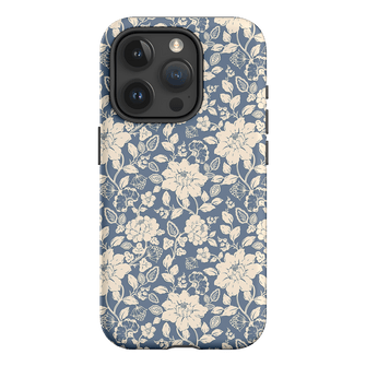 Blue Garden Printed Phone Cases iPhone 15 Pro / Armoured by Kasiags Art - The Dairy