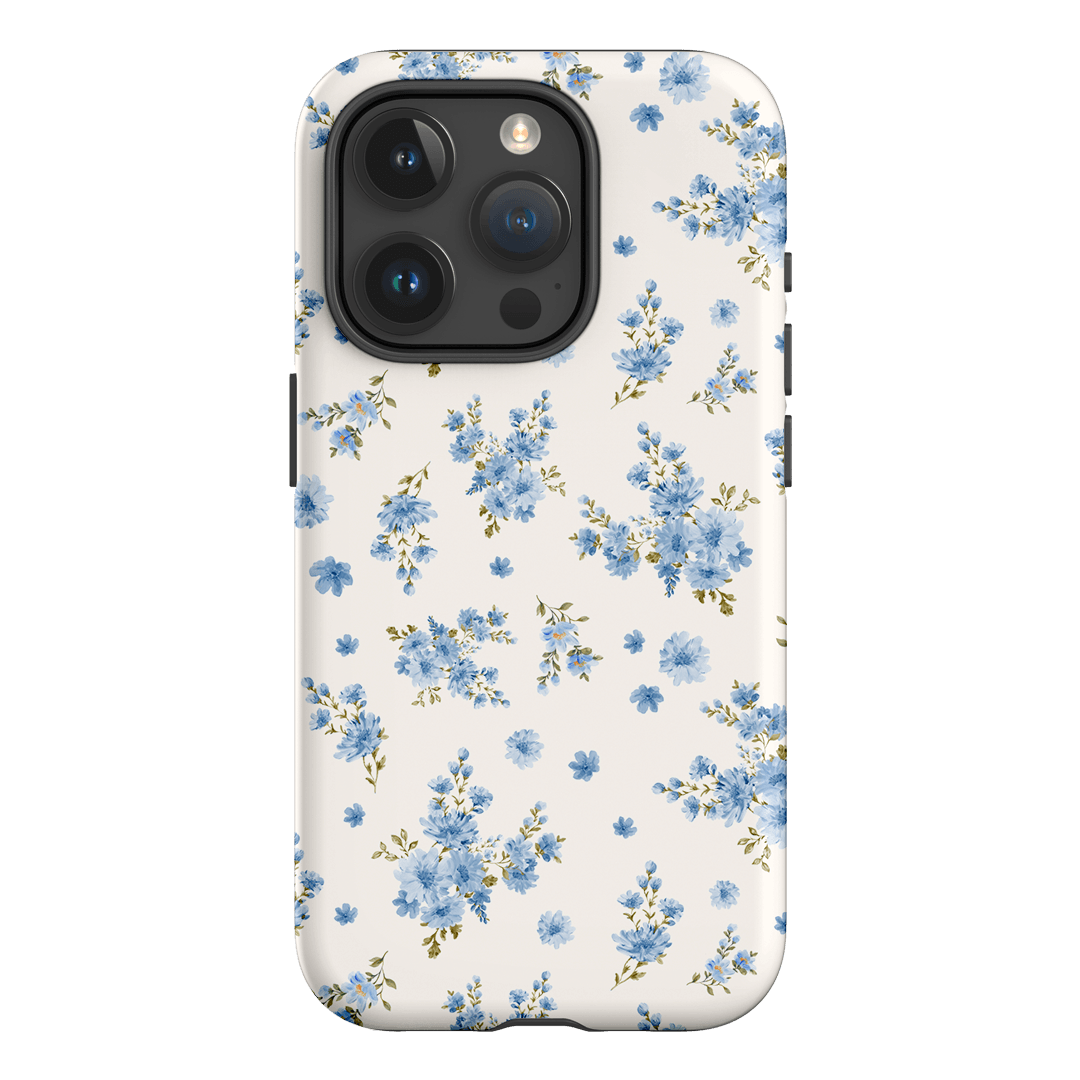 Blue Meadow Printed Phone Cases iPhone 15 Pro / Armoured by Kasiags Art - The Dairy