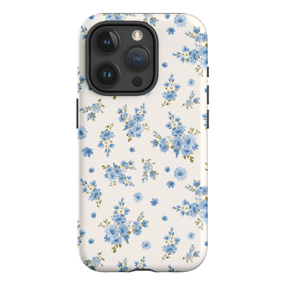Blue Meadow Printed Phone Cases iPhone 15 Pro / Armoured by Kasiags Art - The Dairy