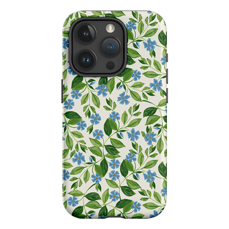 Blue Vines Printed Phone Cases iPhone 15 Pro / Armoured by Ellie Mae - The Dairy