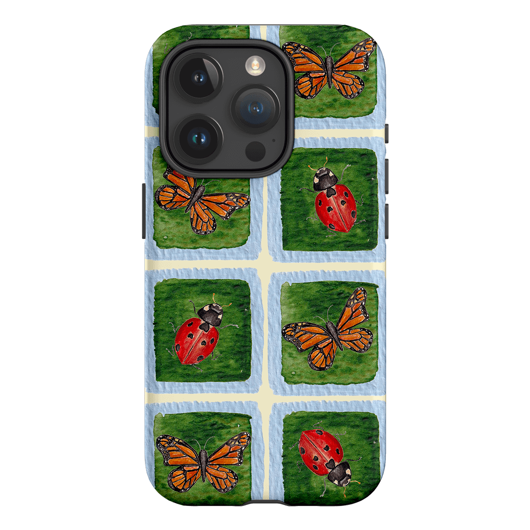 Butterflies & Ladybugs Printed Phone Cases iPhone 15 Pro / Armoured by BG. Studio - The Dairy