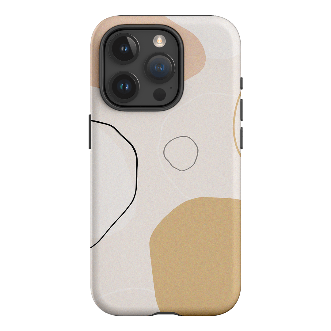 Clay Lines Printed Phone Cases iPhone 15 Pro / Armoured by Cass Deller - The Dairy