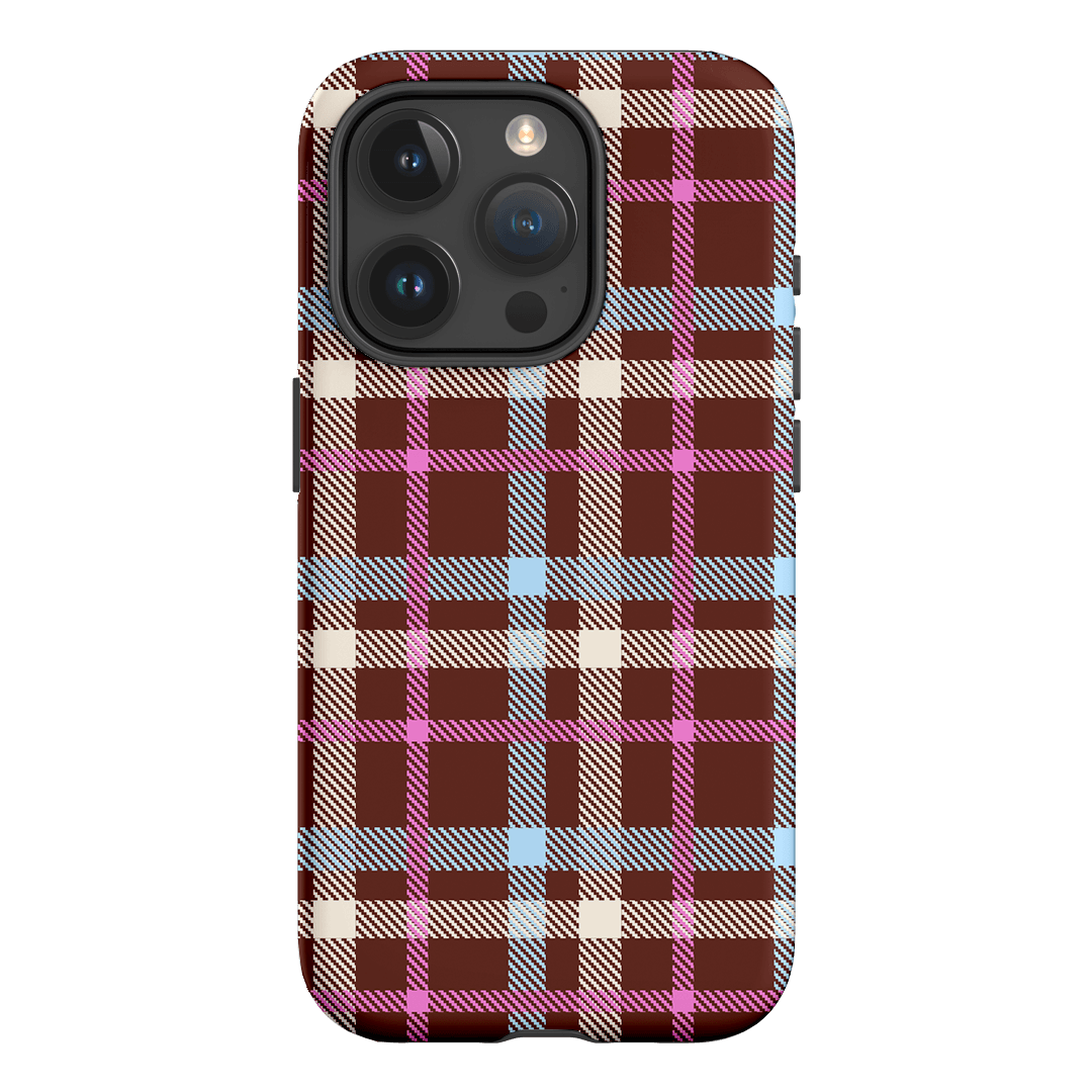 Confetti Plaid Printed Phone Cases iPhone 15 Pro / Armoured by The Dairy - The Dairy