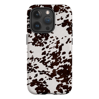 Cowhide Charm Printed Phone Cases iPhone 15 Pro / Armoured by The Dairy - The Dairy