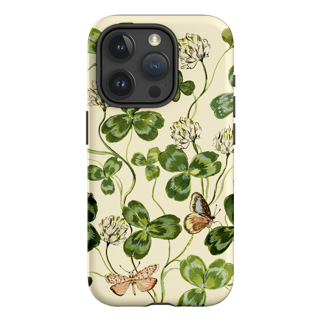 Clover & Butterflies Printed Phone Cases iPhone 15 Pro / Armoured by Ellie Mae - The Dairy