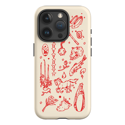 Dreamcore Cream Printed Phone Cases iPhone 15 Pro / Armoured by Easty Beasty - The Dairy