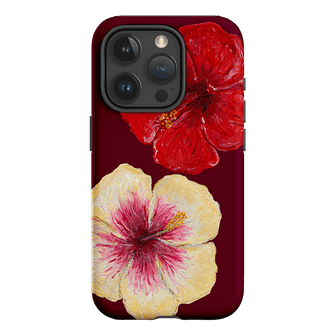 Hibiscus Flower Printed Phone Cases iPhone 15 Pro / Armoured by BG. Studio - The Dairy
