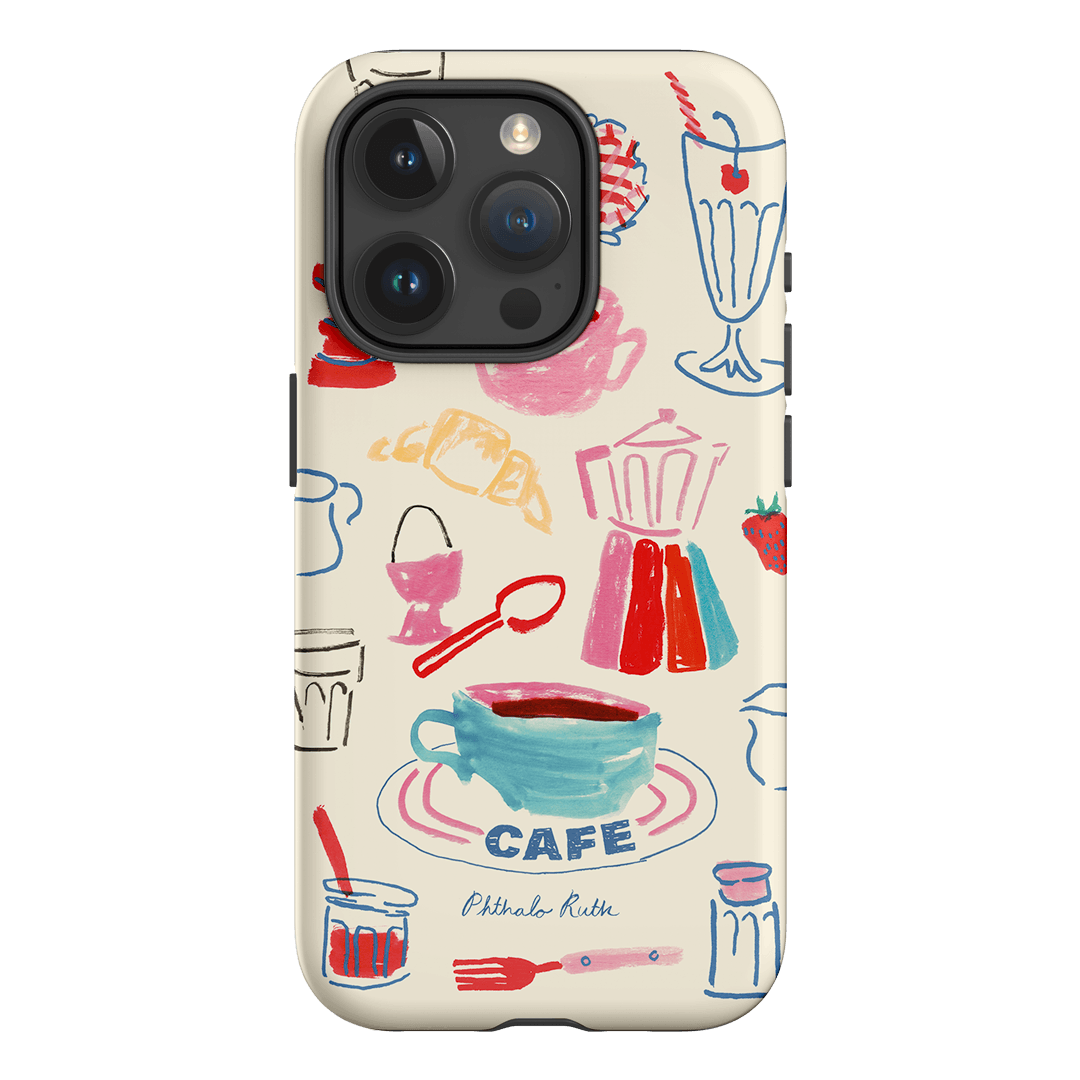 Home Cafe Printed Phone Cases iPhone 15 Pro / Armoured by Phthalo Ruth - The Dairy