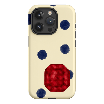 January Garnet Printed Phone Cases iPhone 15 Pro / Armoured by Joiana - The Dairy
