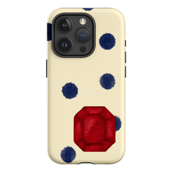 January Garnet Printed Phone Cases iPhone 15 Pro / Armoured by Joiana - The Dairy