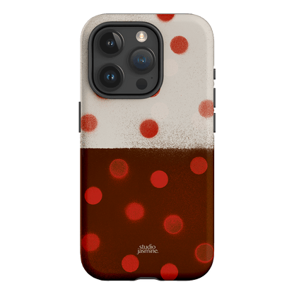 Ladybug Polka Dot Printed Phone Cases iPhone 15 Pro / Armoured by Jasmine Dowling - The Dairy